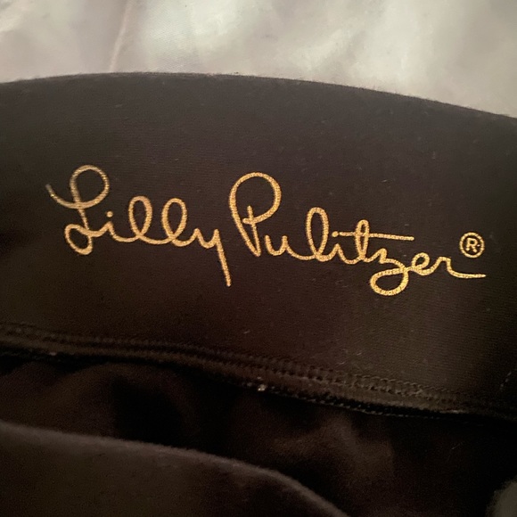 Lilly Pulitzer Black Mia Leggings XS - Picture 5 of 8